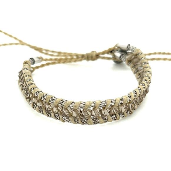 Pura Vida Brown With Crystals Bracelet - Picture 1 of 4
